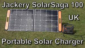 Jackery solarsaga 100w solar panel. Uk Review Jackery Solarsaga 100 Solar Charger Charge Your Power Station Anywhere Great Product Youtube