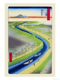 View Of Mount Fuji Art Print Ando Hiroshige Art Com Japanese Art Prints Japanese Vintage Art Hiroshige