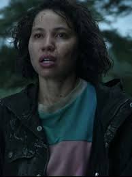 Jurnee Smollett Lou Black Hooded Jacket