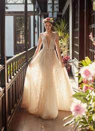 20 Magical Celestial Wedding Dresses For Star Crossed Brides Galia Lahav Wedding Dress Wedding Dresses Wedding Dress Trends