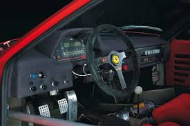 Ferrari F40 Lm Anniversary Supercar Converted To Race Car Snaplap Ferrari F40 Ferrari Custom Car Interior