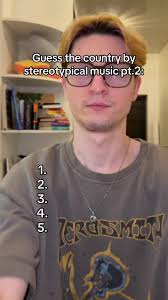 Guess Country by Stereotype