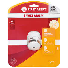 Welcome, first alert® smoke alarm. it will then say no location programmed if this is the first time the device has been activated, or [location, example: First Alert P1010 10 Year Battery Atom Photoelectric Micro Smoke Alarm First Alert Store
