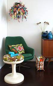 Crochet Corner Retro Home Interior Design Decor