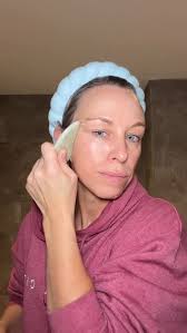 Master Facial Lymphatic Massage with Hands and Gua Sha Tools