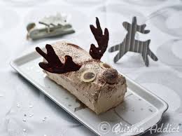 Buche Rudolf Le Renne Chocolat Praline Creme Au Beurre A La Meringue Italienne Recette Buche De Noel Repas Noel Dessert Noel