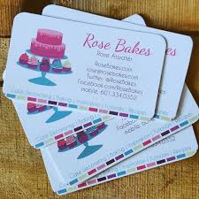 To enrich full color printing by providing depth, a gloss finish is a great way to get a slick look. Baker Business Cards Decorator Business Card Cake Decorating Business Pictures
