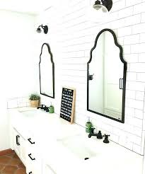 Metal Framed Mirrors Bathroom Thin Black Framed Mirror Black Framed Mirror Bathroom H Bathroom Mirror With Shelf Trendy Bathroom Tiles Bathroom Decor Apartment