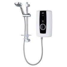 Triton Temptation White Electric Shower 9 5 Kw With Images Spray Pattern Power Shower Easy Clean Shower