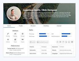 It's pretty savvy, minimal and displays your information in style and yet it remains professional. Are You Professional Don T Have A Website Yet Download This Free Professional Bootstrap Html Website Template Business Website Templates Resume Template Free