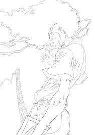 Afro Samurai , Tshegofatso Matsetela | Afro Samurai, Samurai Drawing,  Samurai Art