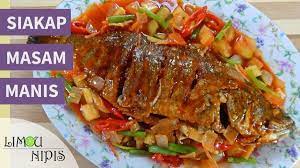 Resepi masak tempoyak cara perak berbeza dengan resepi pahang. Bagaimana Membuat Resepi Ikan Siakap Masam Manis Cooking Recipes Recipes English Food