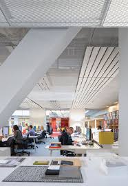 Radiant Technology Is A Sustainable Aesthetically Pleasing Method Of Heating And Cooling A Space Corporate Office Design Office Space Design Office Interiors