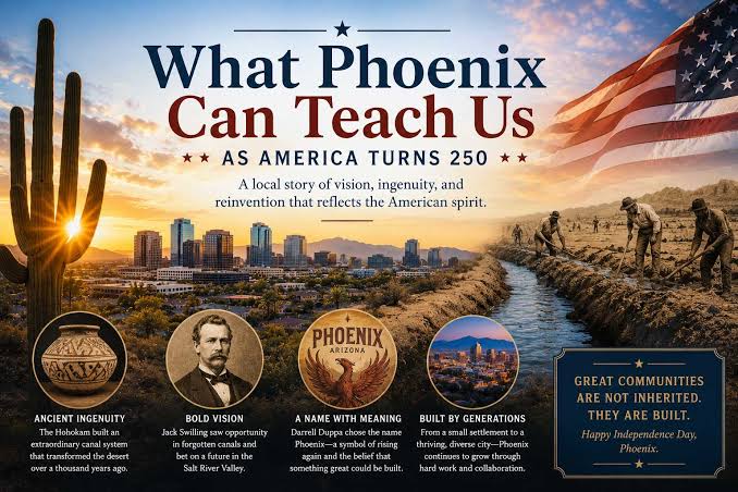 What Phoenix Can Teach Us as America Turns 250 - Dumpstr Xpress