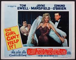 Help film poster its designed in a way that it create title of the film. Girl Can T Help It The The Girl Cant Help It Movie Poster 1957