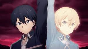 12 em dungeon ni deai e dungeon n. Sword Art Online Alicization War Of Underworld Kirito And Eugeo Release Recollection Sword Art Online Kirito Sword Art Sword Art Online Wallpaper