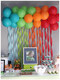 Party streamer and balloon decorations | just because. Streamers And Balloons Party Decorations Monster Party 1st Birthday Parties