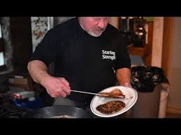 Mark Rippetoe Teaches You How To Make Chicken Fried Steak Texas Cafe Classics Youtube Chicken Fried Steak Steak Fries Fried Chicken
