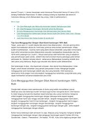 Obat penggugur kandungan untuk janin kuat ampuh untuk pasangan anda dapat melakukan cara menggugurkan kandungan dengan obat aborsi cytotec bisa di lakukan sendiri sampai minggu ke 12 kehamilan adalah dengan penggunaan dua obat cytotec asli misoprostol pfizer. 25 Obat Menggugurkan Janin Di Apotik Paling Ampuh Membalik Buku Halaman 1 8 Pubhtml5