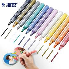 I keep painting bright colours in rectangles along the centre of planter and make sure i vary the tones for a balanced look. Sta 1pc 2mm Acrylic Paint Marker Pen Detailed Marking Color Paint Pens For Ceramic Rock Glass Porcelain Mug Wood Fabric Canvas Art Markers Aliexpress