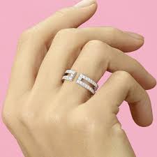 Bague Or Blanc Diamant Ariane Pavee Gemmyo Bague Or Blanc Bague Or Blanc Diamant Bague