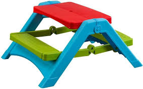 Palplay Folding Indoor Outdoor Picnic Table In Multi Affiliate Foldable Picnic Table Outdoor Picnic Tables Folding Picnic Table