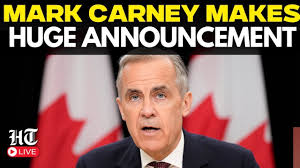 Mark Carney LIVE: Canadian PM Carney Makes Big Announcement