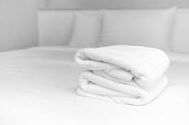 Find many great new & used options and get the best deals for white towel services 100 cotton refreshment 5towels lavander at the best online prices at ebay! Close Up The White Towels Are Neatly Folded And Placed On The White Bed Hotel Stock Image Image Of Bathroom Hospitality 159587823