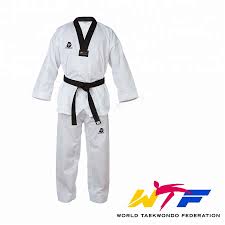 Tae kwon do is a martial art transformed into an olympic sport of combat from the year 1988. Discount Traditional Wtf Approve White Taekwondo Uniform Wtf Taekwondo Suit Dobok Clothes Fitness Training Martial Arts Kimono Kid Adult Lazada Ph