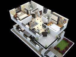 Print Of Duplex Home Plans And Designs Duplex House Plans Duplex House Design Interior Design Plan