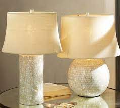 The beautiful maulik mother of pearl 22 table lamp feature pearl tiles and will be an excellent addition to your living space. Mother Of Pearl Table Lamp Bases Pottery Barn Love These For The Bedroom Table Lamp Base Affordable Lighting Fixtures Table Lamp