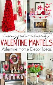 Not only do i love the coziness of the fire, but let's be honest…i wanted the mantel for decorating!!!!! Fourteen Valentine Mantel Ideas And Valentine S Day Decor For Your Home