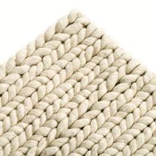 tapijt in zuivere wol diano tricot effect tapis tricote tapis tapis laine