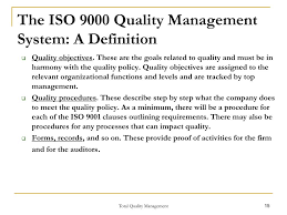 Ppt Iso 9000 And Total Quality The Relationship Powerpoint Presentation Id 2394249