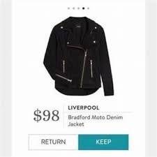Liverpool Bradford Ponte Moto Jacket Nwt On Mercari In 2020 Stitch Fix Jacket Jackets Vegan Leather Moto Jacket