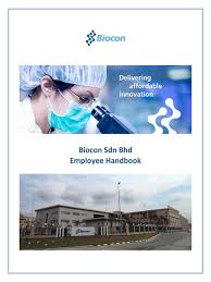 24 posts related to free sample employee handbook template malaysia. Biocon Handbook Pdf Biopharmaceutical Business