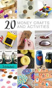 20 Money Crafts And Activities For Kids The Craft Train Activities For Kids Money Activities Kids Activities Blog