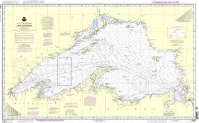 Noaa Nautical Chart 14961 Lake Superior In 2019 Nautical
