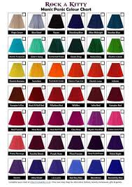 Swatches Manic Panic And Hair Colour Image Manic Panic Hair Dye Manic Panic Hair Manic Panic Colors