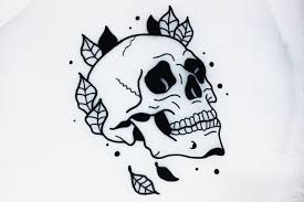 Simple Tattoo Skulls Drawing Skull Art Tattoo Small Skull Tattoo
