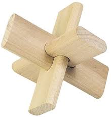 It's not as easy as it looks but don't be discouraged, you've still got 4 more pieces to practice on! Amazon Com Goki The Cross Puzzle 3 Piece Toys Games