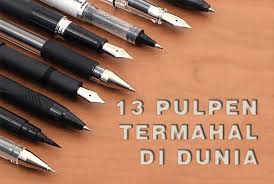 13 Merek Pulpen Termahal Didunia Kuliah Desain