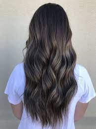 Dark Brown Into Ashy Balayage Hair By Bracail Dark Brown Hair Balayage Brown Hair Balayage Black Hair Balayage