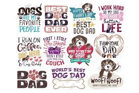 Download Dog Dad Svg In Svg Dxf Png Jpeg Eps 101646 Cut Files Design Bundles