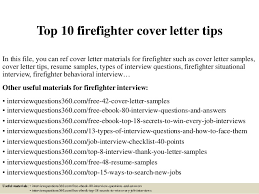 40 With Firefighter Cover Letter Samples Resume Format