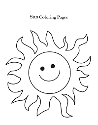 Here's a set of free printable alphabet letter images for you to download and print. Sun Coloring Pages Free Printables Momjunction Sun Coloring Pages Coloring Pages For Kids Free Coloring Pages