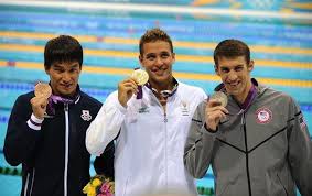 He won the 200 im, finished second in the . Must Be One Of The Greatest Moments Of His Life Chad Le Clos Olympic Gold 2012 Michael Phelps Phelps Olympics