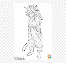 Bra, 1/2 saiyana, hija menor de vegeta y bulma. Absolutely Design Goku Super Saiyan 4 Coloring Pages Ssj4 Goku And Vegeta Drawing Clipart 4282863 Pikpng