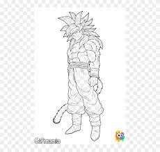 Goku and vegeta super saiyan 4 coloring book pages dragon ball z. Absolutely Design Goku Super Saiyan 4 Coloring Pages Ssj4 Goku And Vegeta Drawing Clipart 4282863 Pikpng