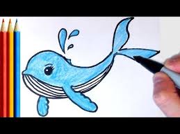 Below the oval, draw a long curve to form the stomach of the whale. How To Draw A Blue Whale Step By Step Tutorial Youtube